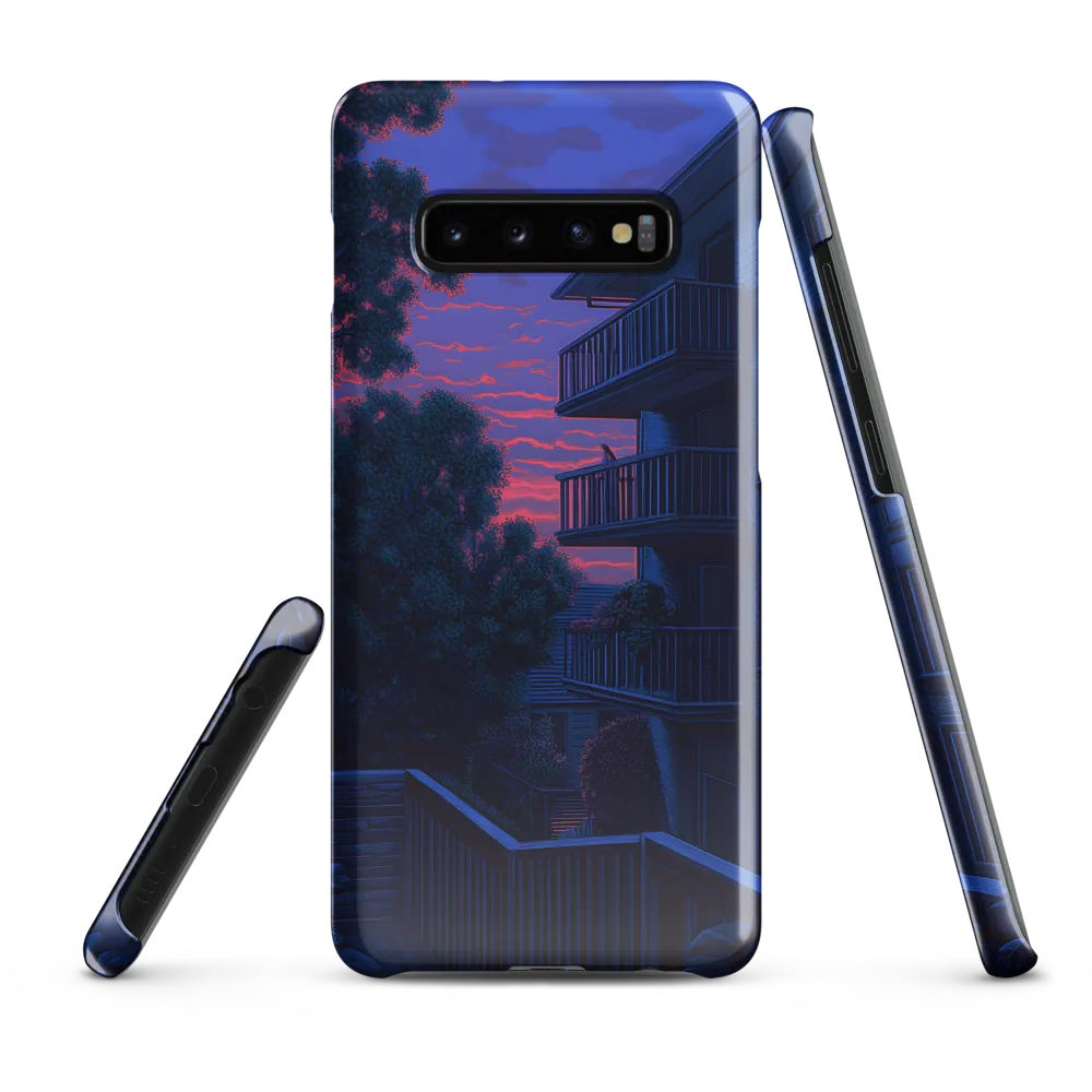 Urban Serenity at Dusk | Phone Case |  S10 Plus | Snap Case | Glossy