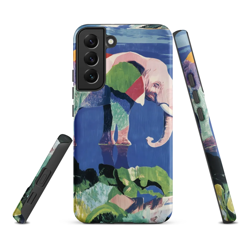 Serenity in Color: The Elephants of Reflection
