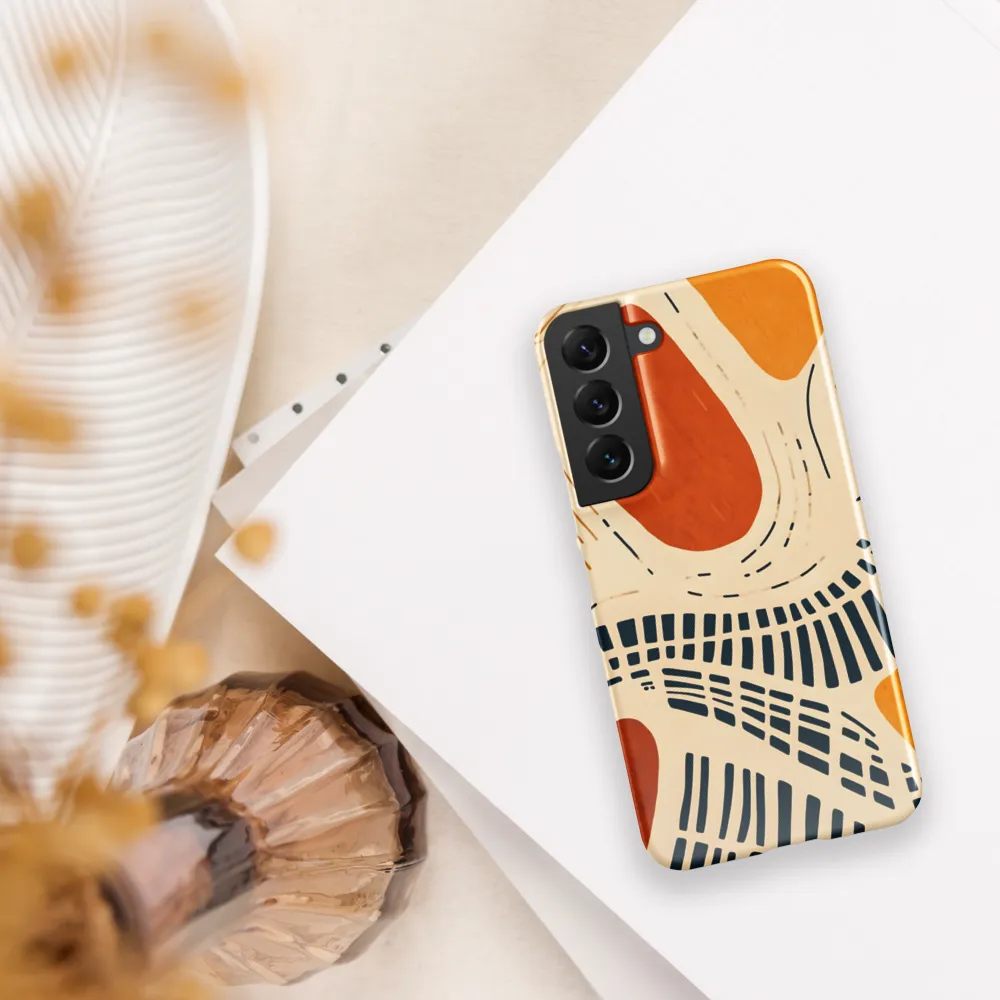 Urban Patterns in Harmony | Phone Case |  S22 | Snap Case | Glossy