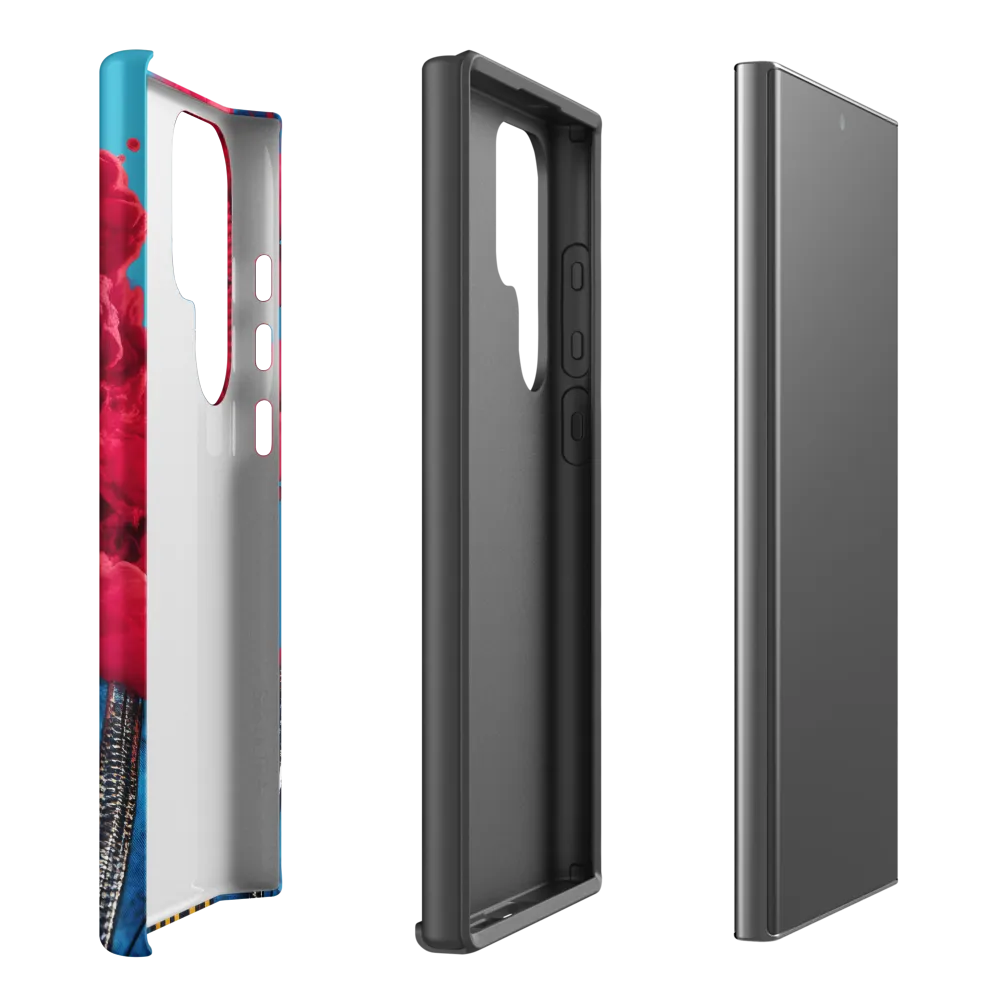 Bold Elegance in Digital Fashion | Phone Case |  S23 Ultra | Tough Case | Matte