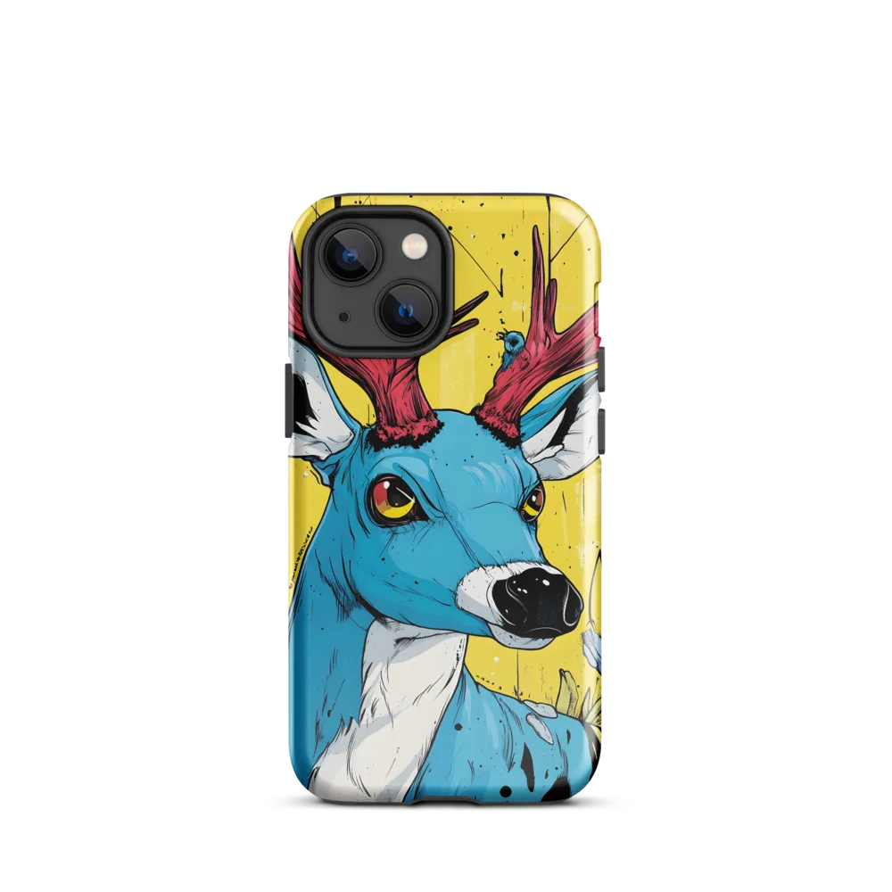 Vivid Antlers: A Modern Take on Nature