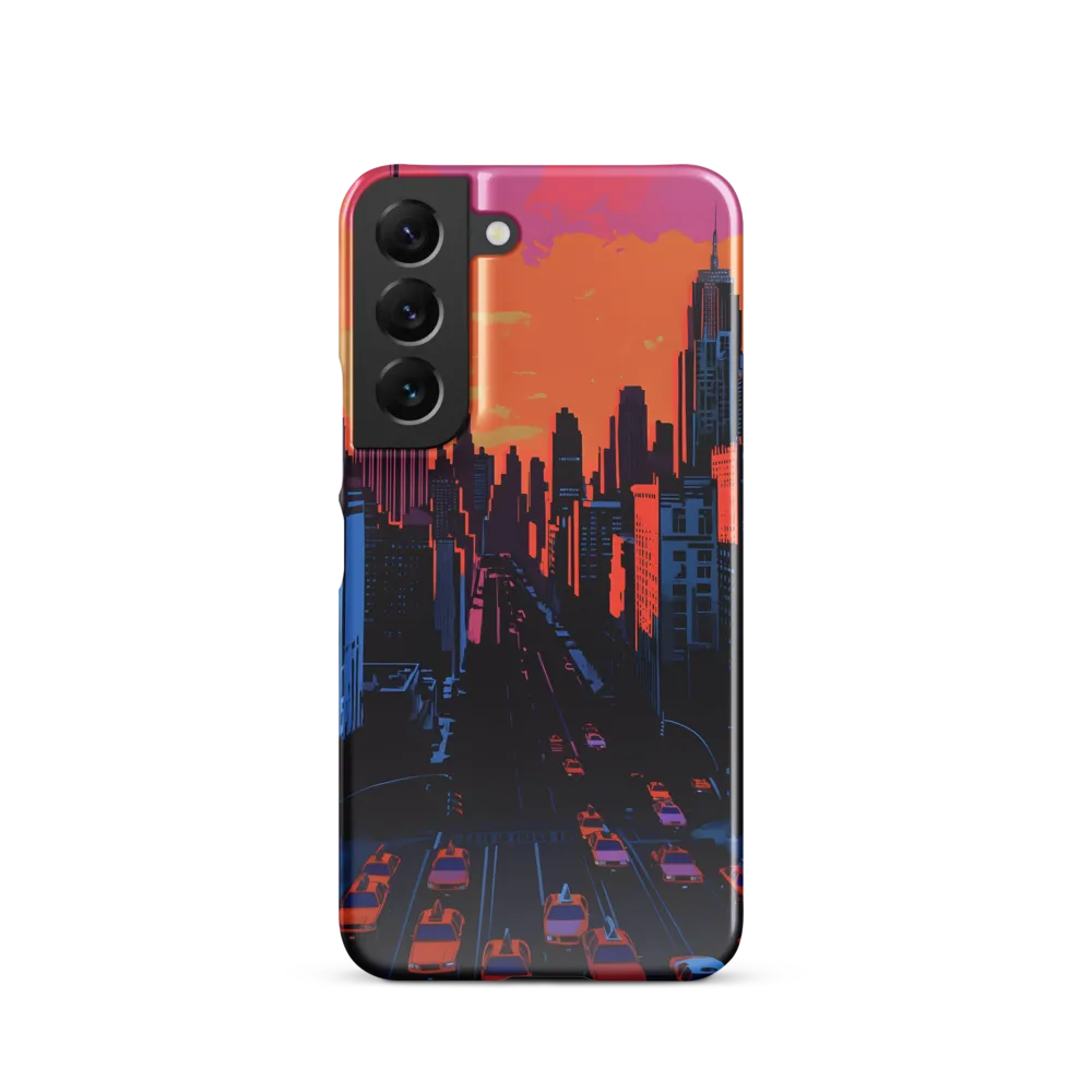 Sunset Over Skyscrapers