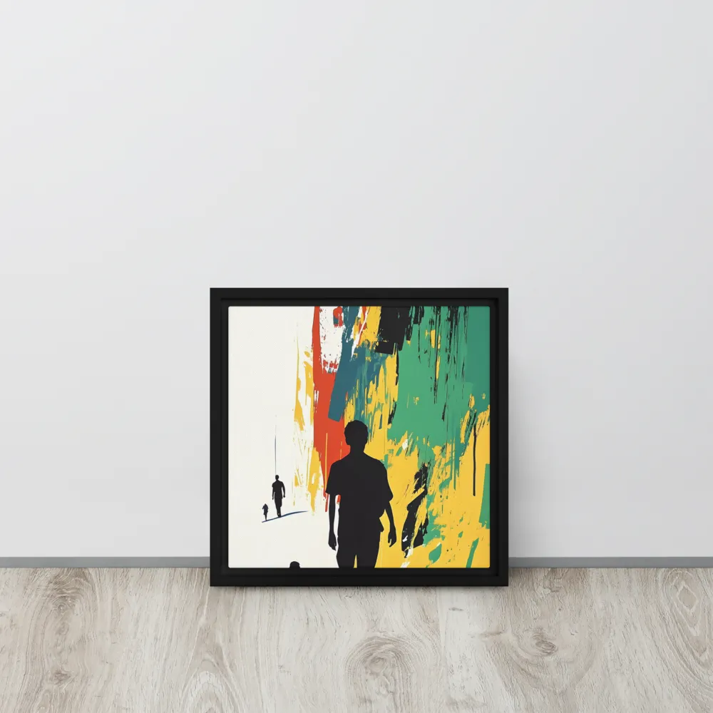 Journey of Silhouettes | Art Print