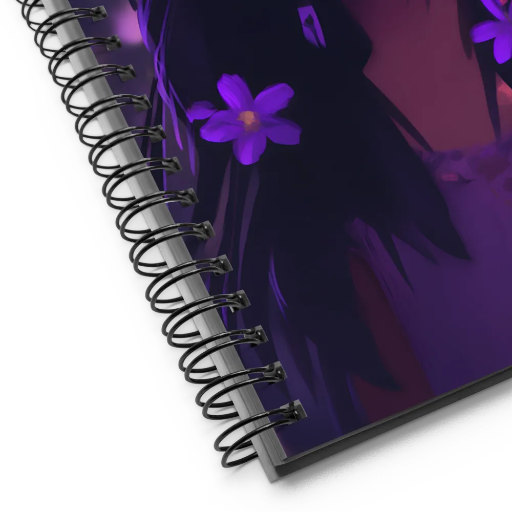 Whispers of Blossoms | Spiral Notebook