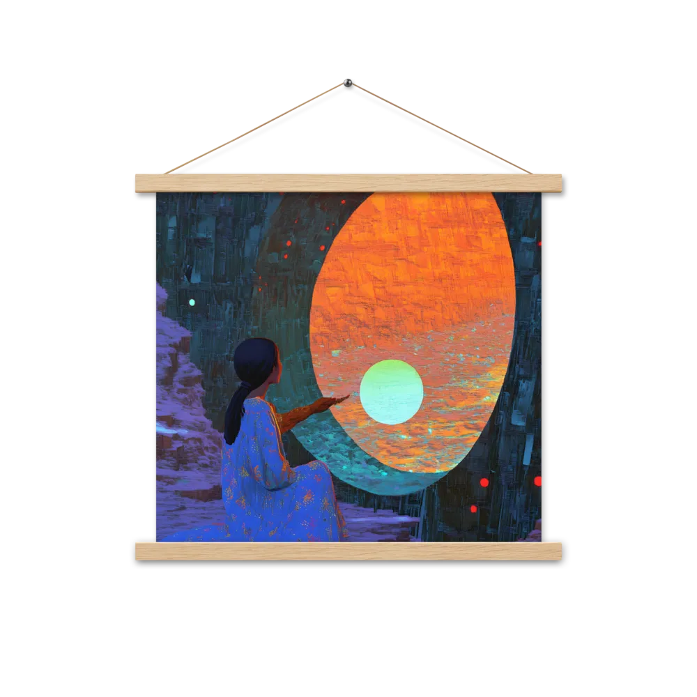 The Portal of Dreams | Poster With Oak Wood Hanger | 18″×18″