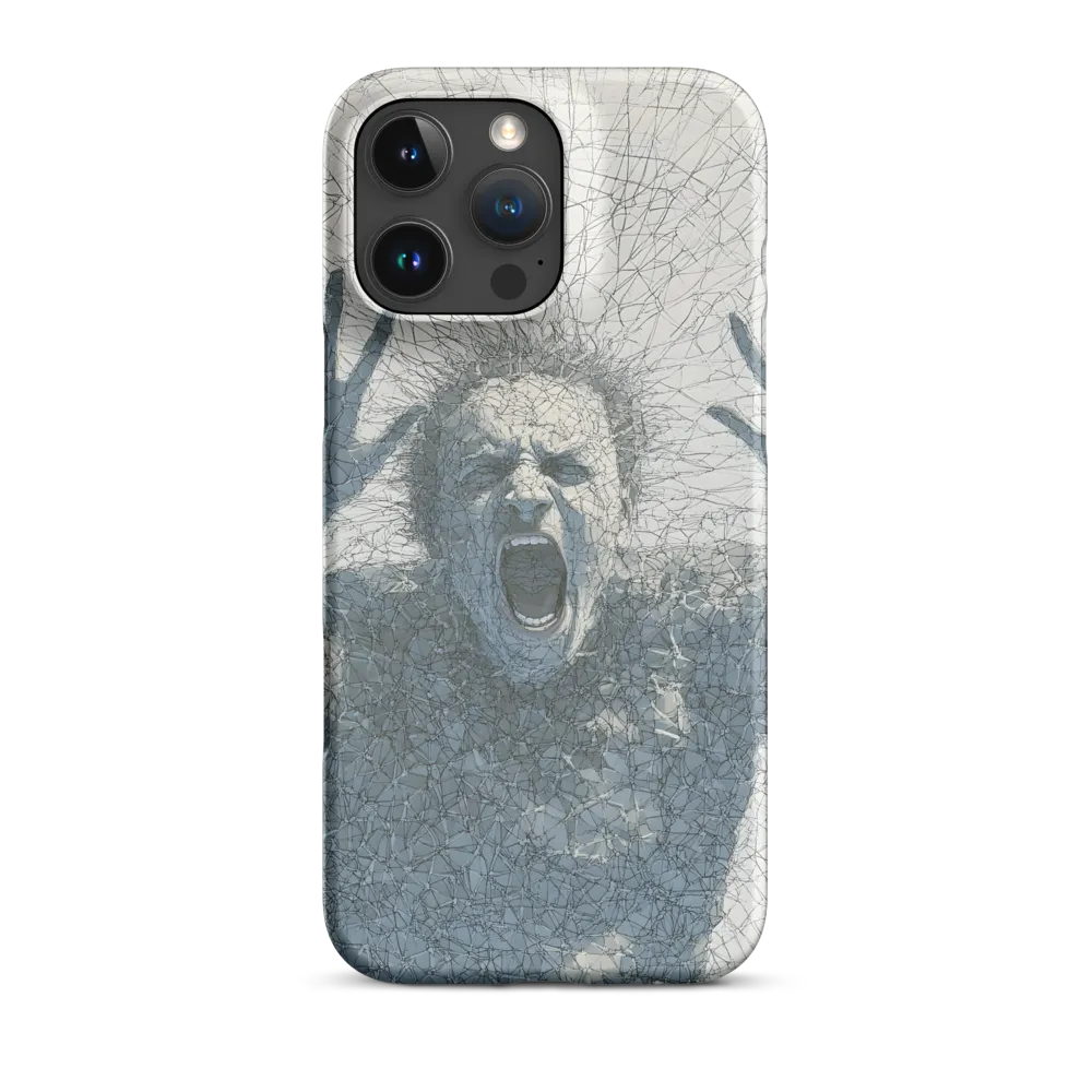 Breaking Free: An Expression of Anguish | Phone Case |  16 Pro Max | Snap Case | Matte