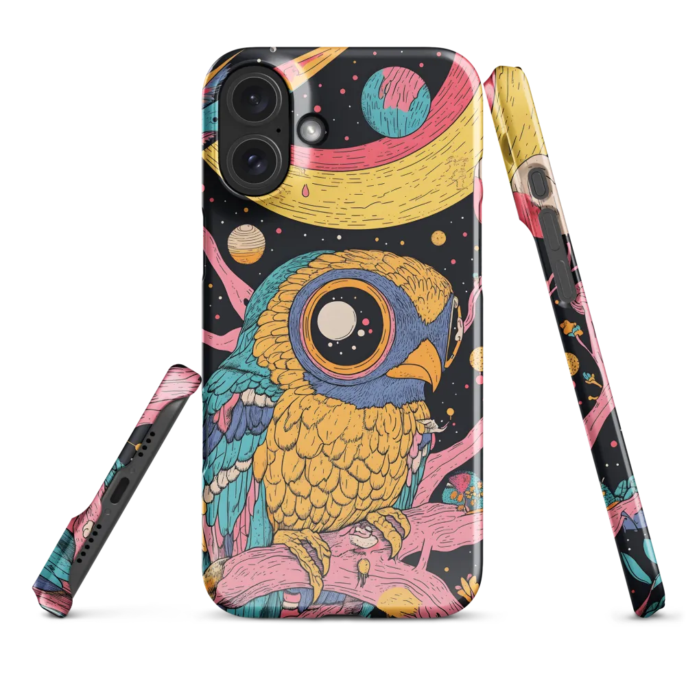 Whimsical Cosmic Owl