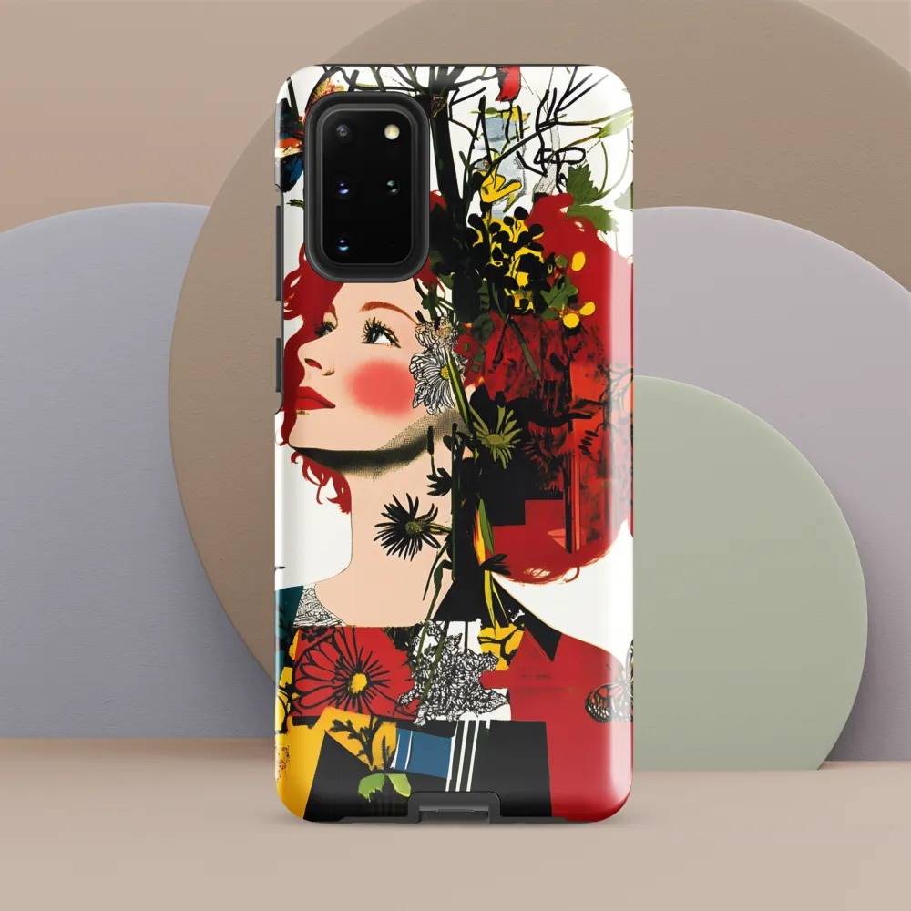 Floral Dreams | Phone Case |  S20 Plus | Tough Case | Glossy
