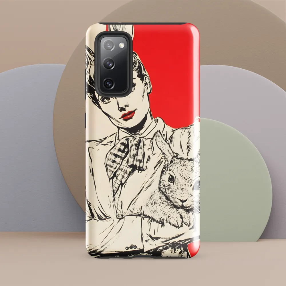 Whimsical Elegance: The Rabbit Lady