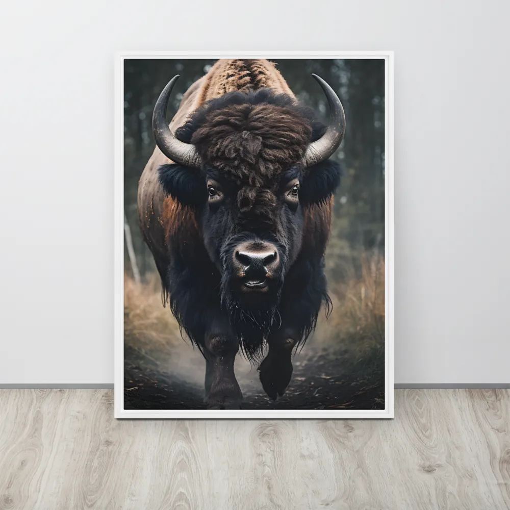 Majesty in the Wilderness | Canvas with White Frame | 24″×32″