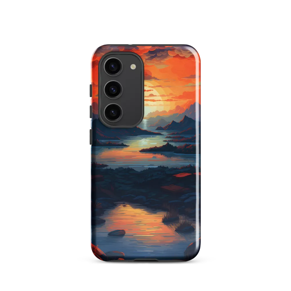 Ethereal Evening: A Digital Dusk