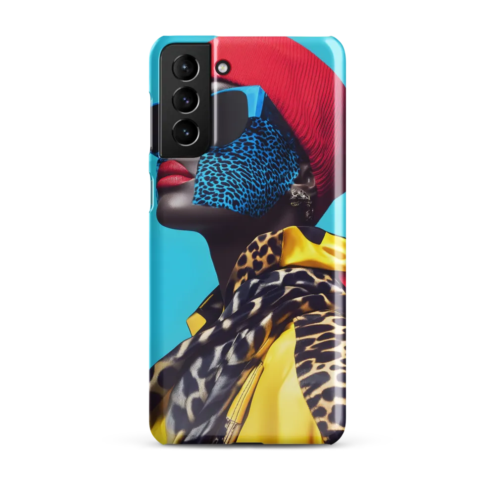 Bold Modernity: A Fashion Portrait | Phone Case |  S21 Plus | Snap Case | Glossy