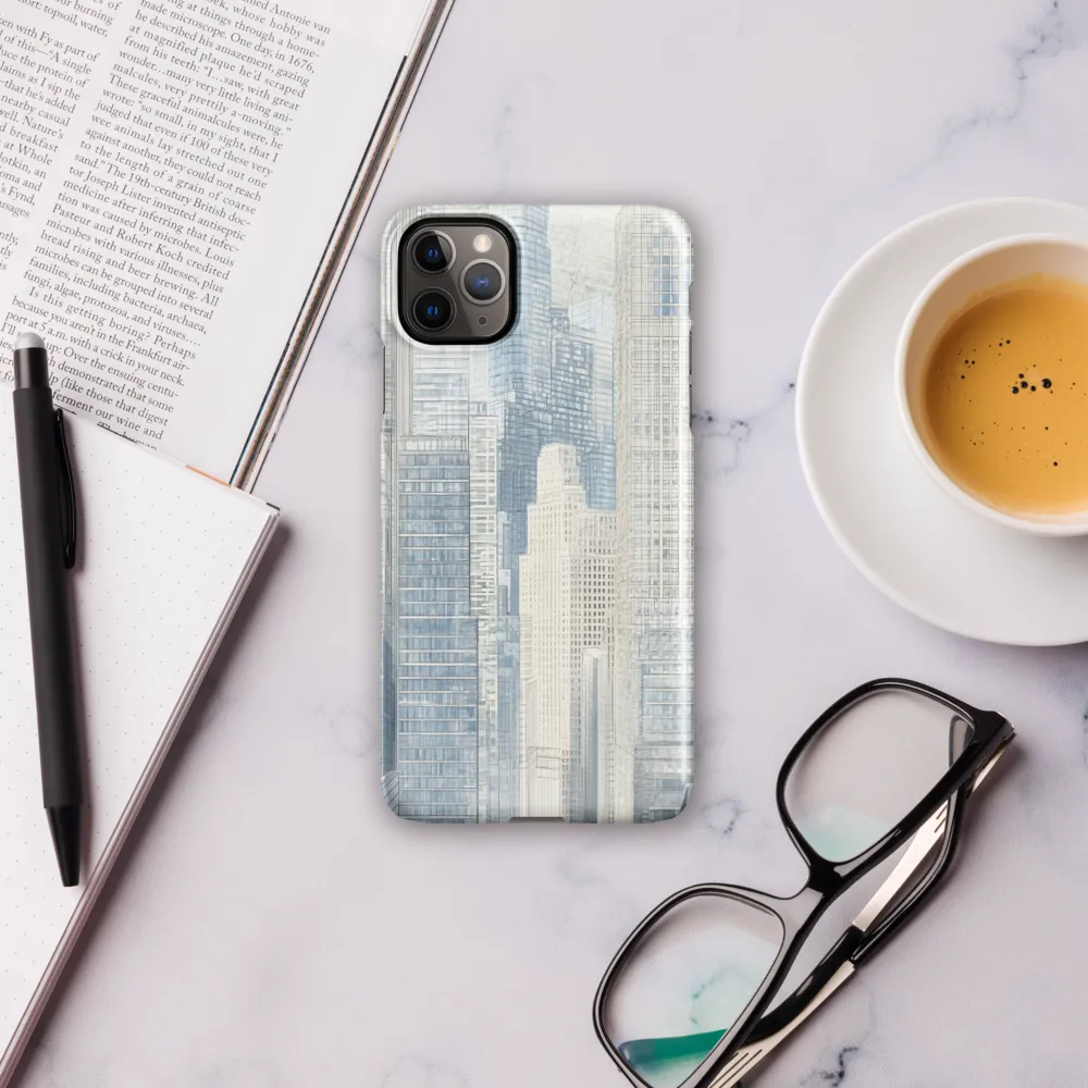 Urban Serenity: A Modern Cityscape | Phone Case |  11 Pro Max | Snap Case | Glossy