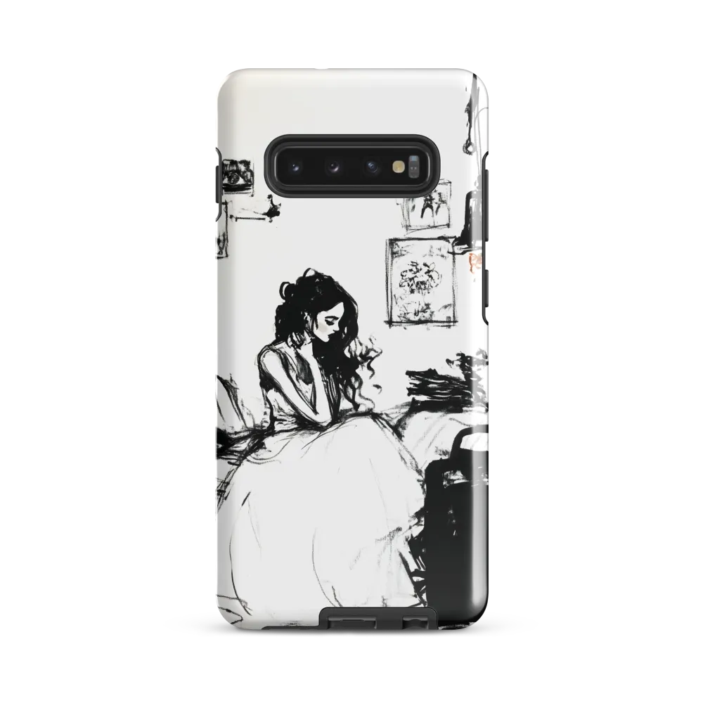 Reflections of Solitude | Phone Case |  S10 Plus | Tough Case | Glossy