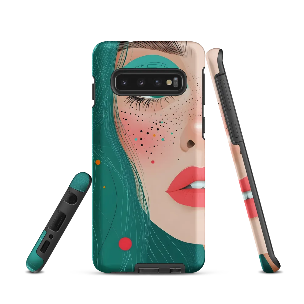 A Playful Portrait: Turquoise Temptation