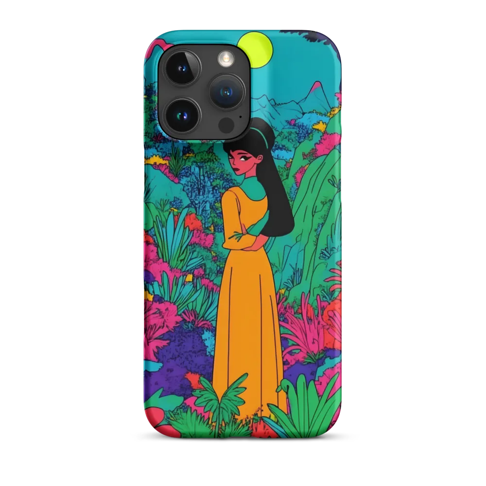 Ethereal Serenity in a Psychedelic Landscape