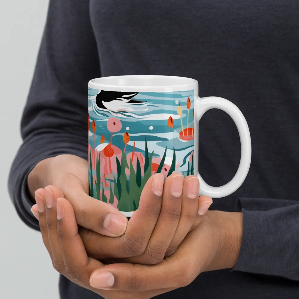 Serenity in Aquatic Harmony | Mugs | Multiple Sizes & Colors