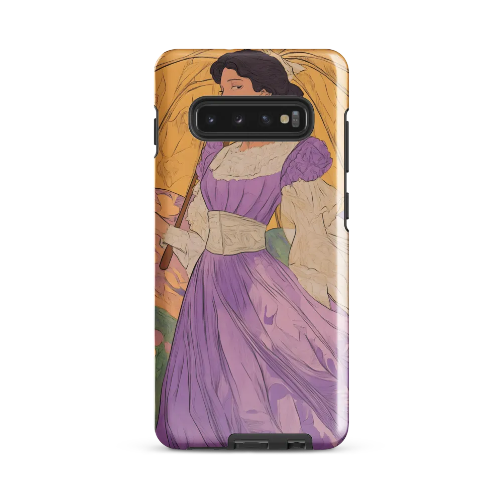 Elegance Under the Umbrella | Phone Case |  S10 Plus | Tough Case | Glossy