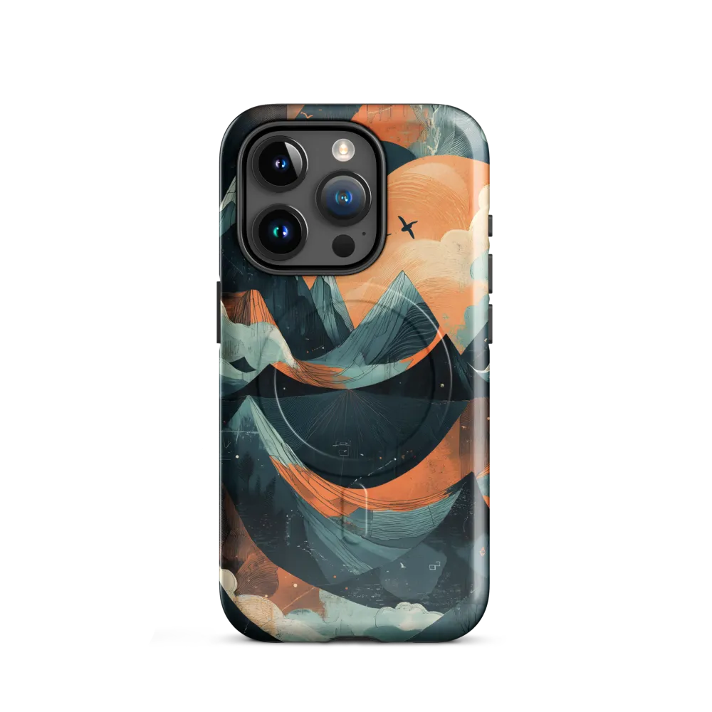 Ethereal Mountain Dreams | Phone Case |  15 Pro | MagSafe® Tough Case | Glossy