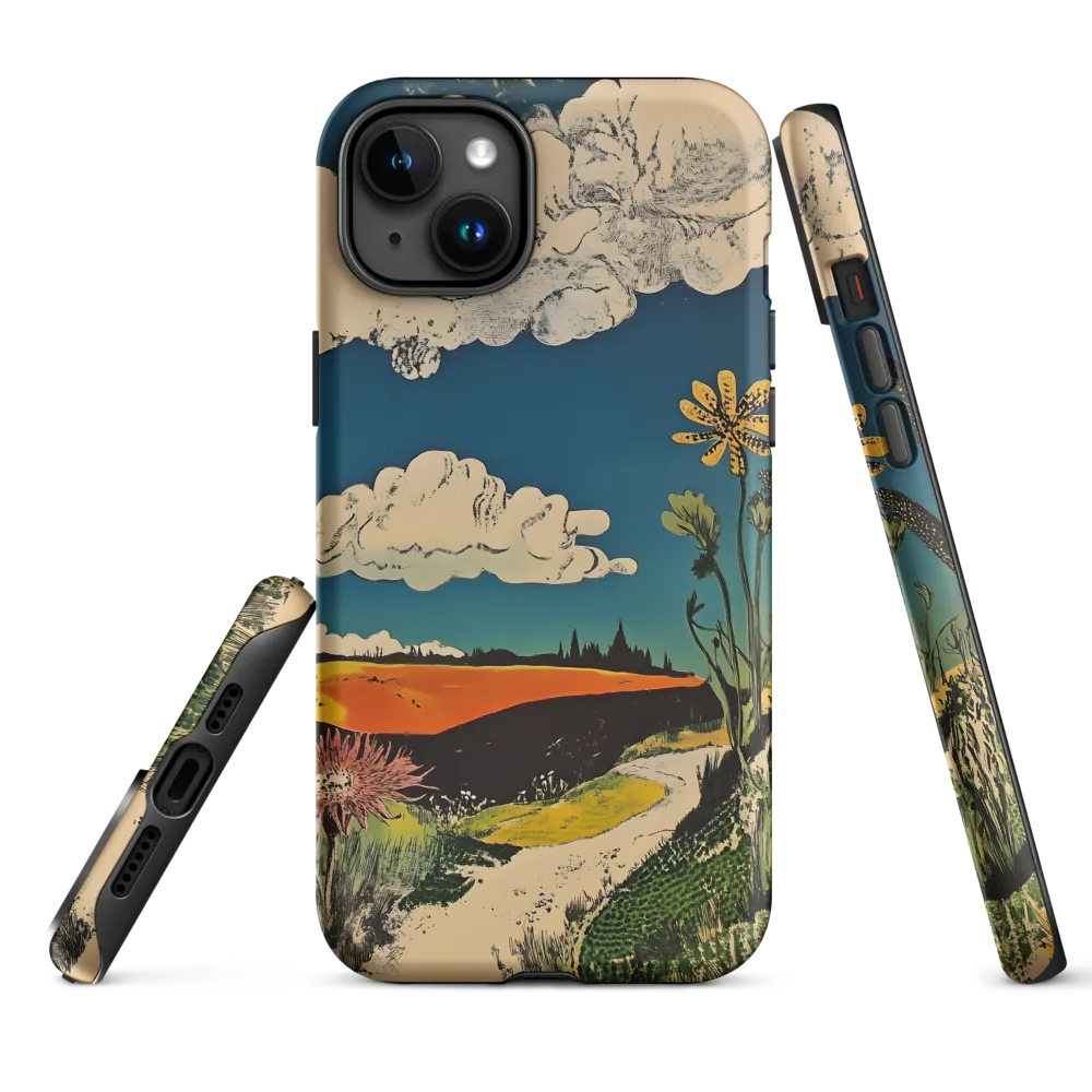 Surreal Blooming Landscape