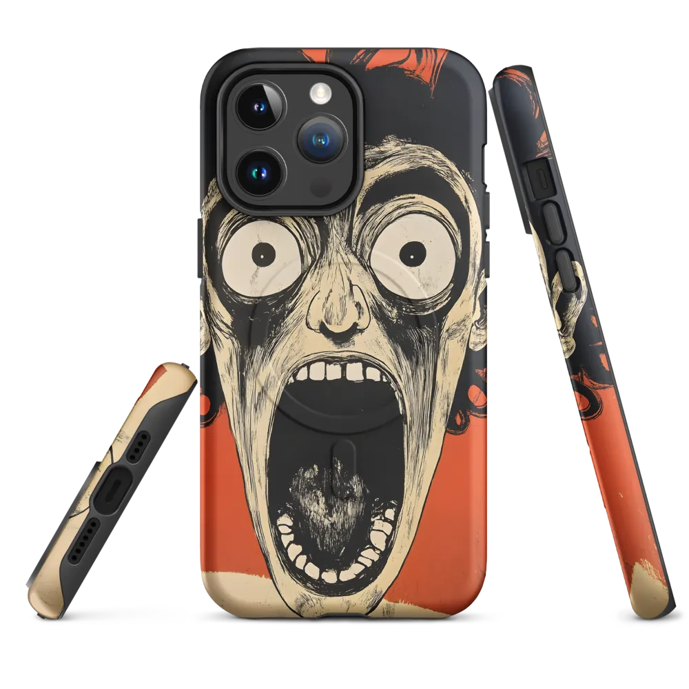 Echoes of Fear | Phone Case |  14 Pro Max | MagSafe® Tough Case | Matte
