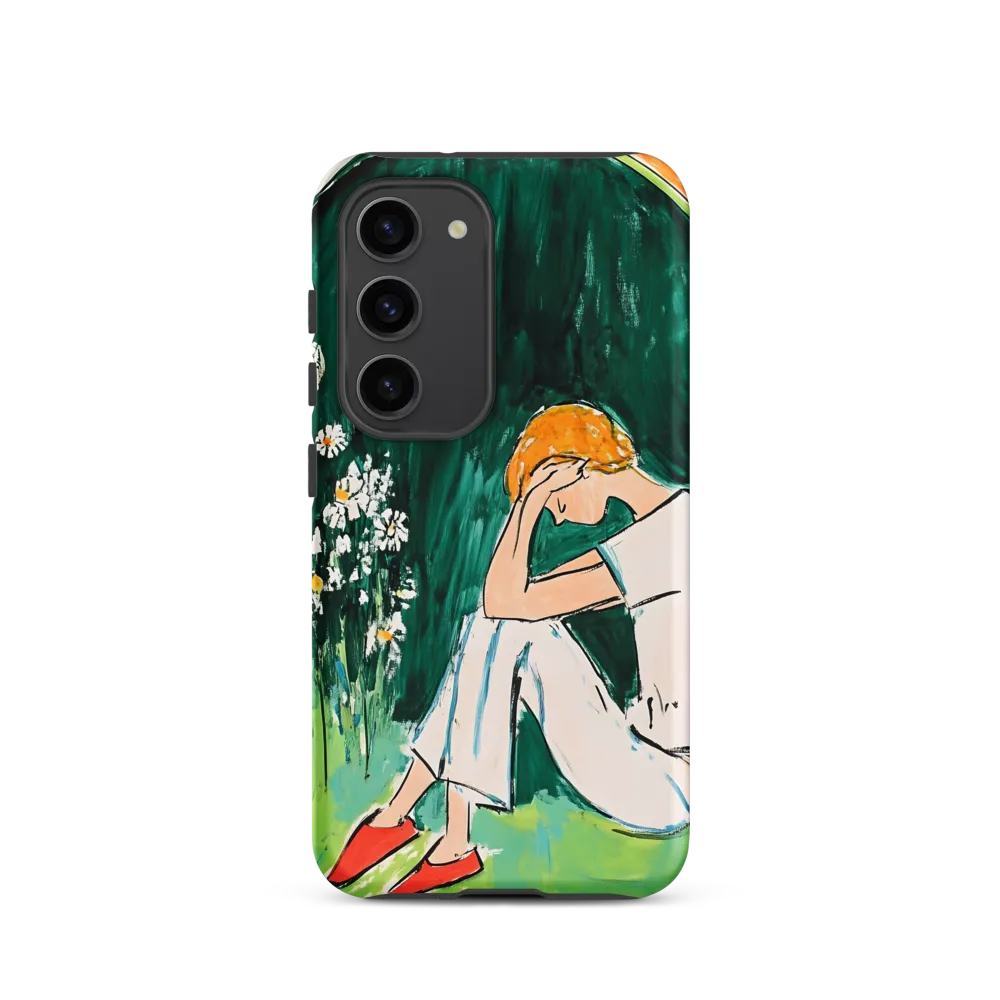 Silent Sorrow | Phone Case |  S23 | Tough Case | Matte