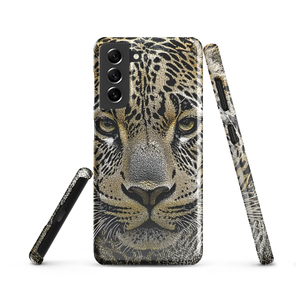 The Majestic Gaze: Portrait of a Leopard