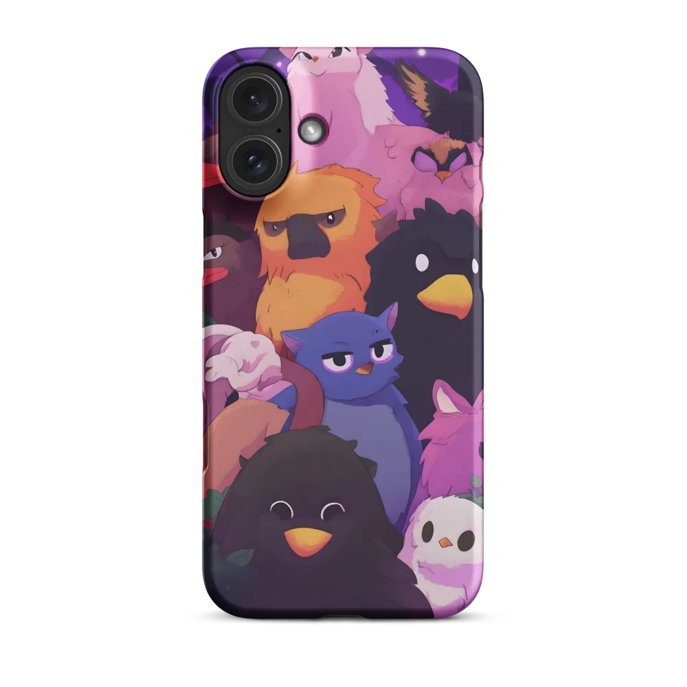 Whimsical Avian Gathering
