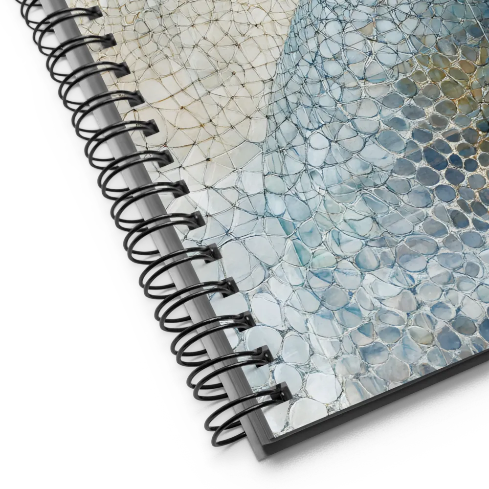 Fluid Geometry: A Dance of Patterns | Spiral Notebook