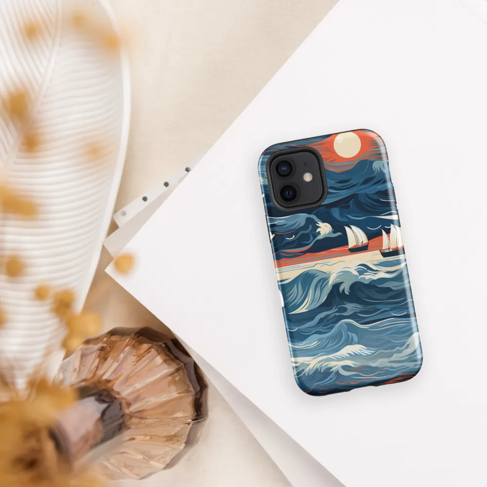 Ocean Whispers: A Voyage at Dusk