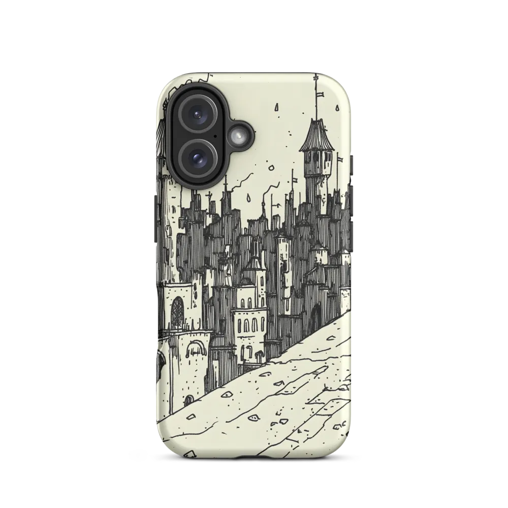 Mysteries of the Towering City | Phone Case