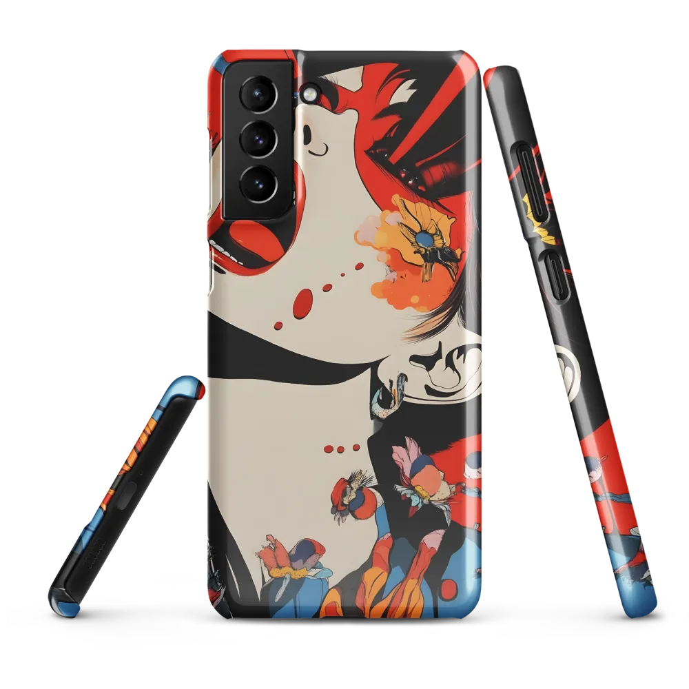Vibrant Expression | Phone Case |  S21 Plus | Snap Case | Glossy