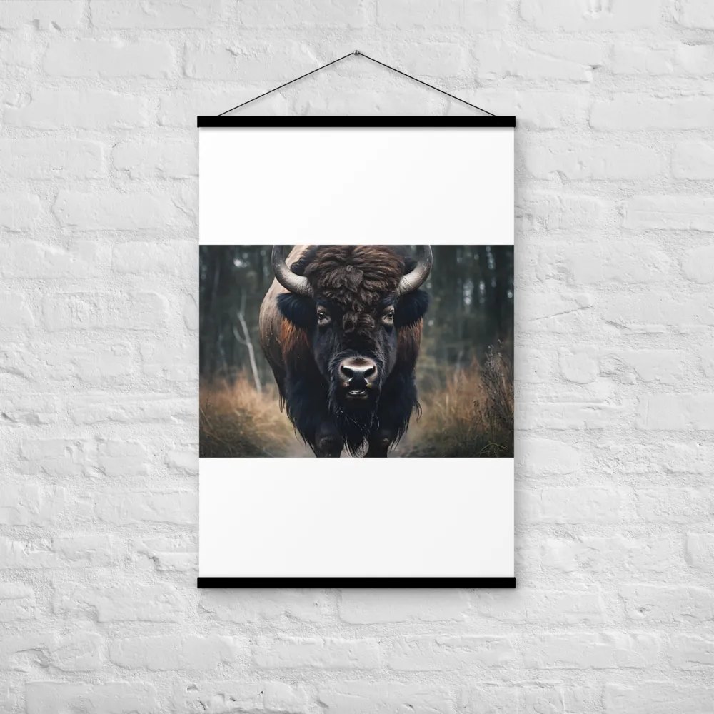 Majesty in the Wilderness | Poster With Black Wood Hanger | 24″×36″