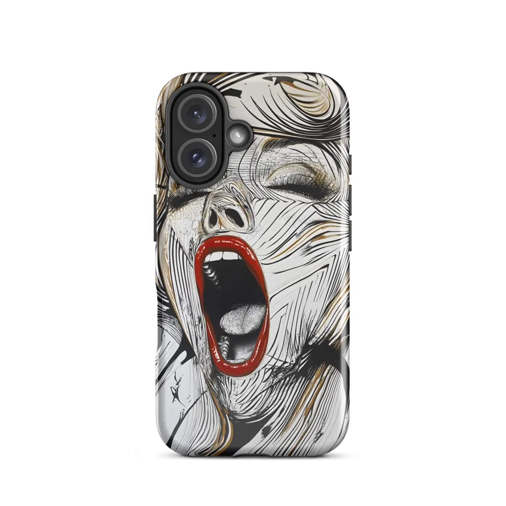 The anguished scream
