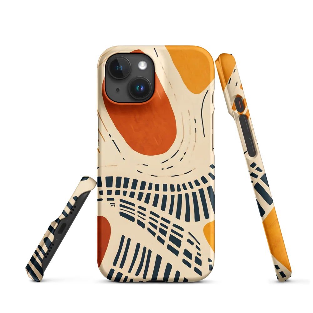 Urban Patterns in Harmony | Phone Case |  15 | Snap Case | Matte