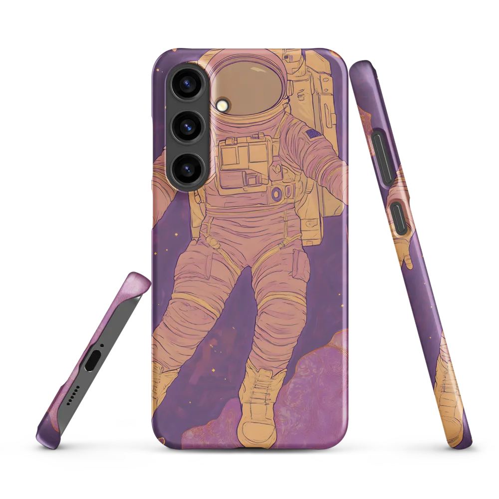 Floating Through the Cosmos | Phone Case |  S24 Plus | Snap Case | Matte