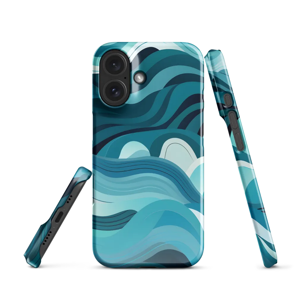 Ebb and Flow | Phone Case |  16 | Snap Case | Glossy