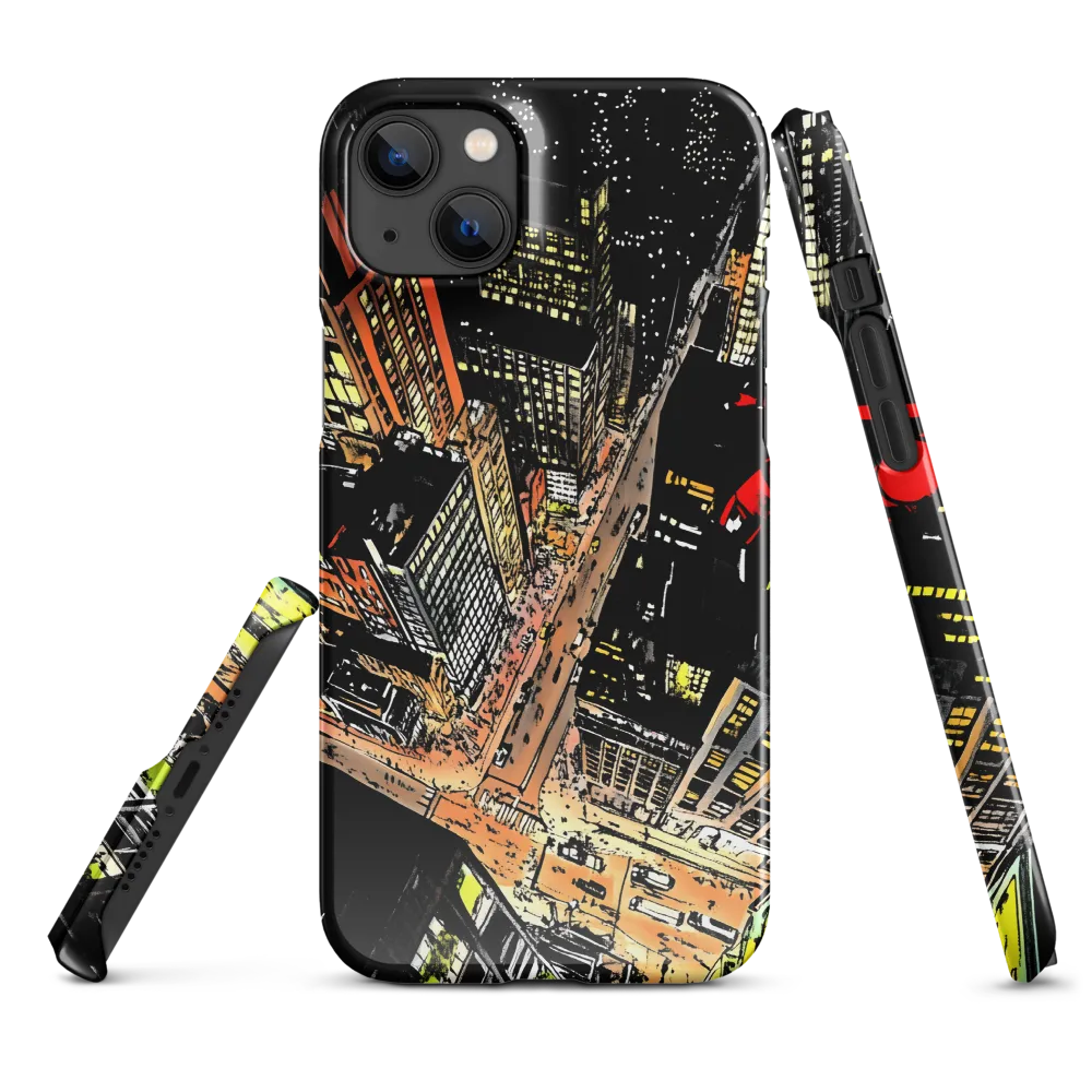 Urban Nightscape: A Bird's-eye View
