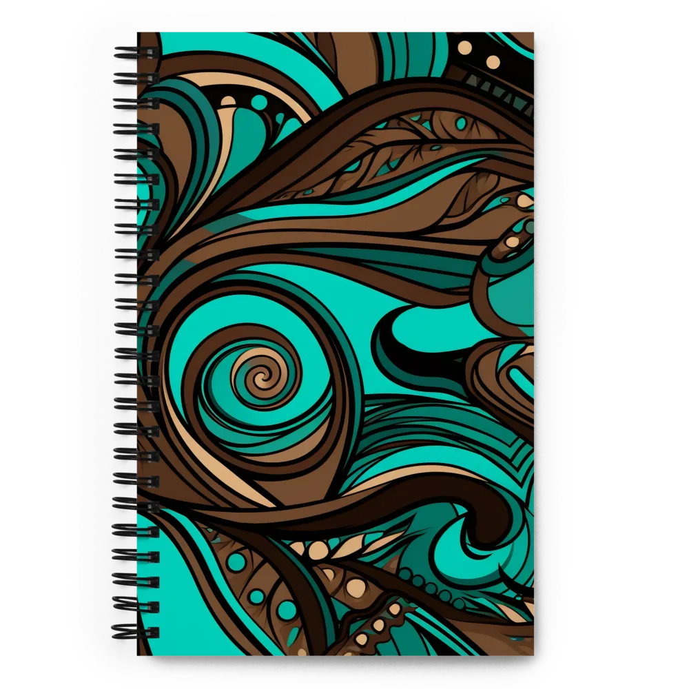 Fluctuating Currents | Spiral Notebook