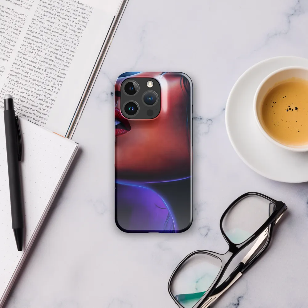 Ethereal Profile: A Pop Art Journey | Phone Case |  16 Pro | Snap Case | Glossy