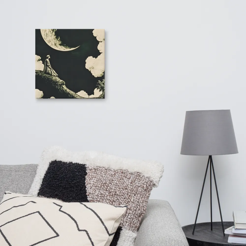 Whispers of the Moon | Canvas | 16″×16″