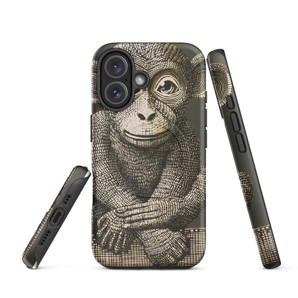 Intricate Primate Portrait