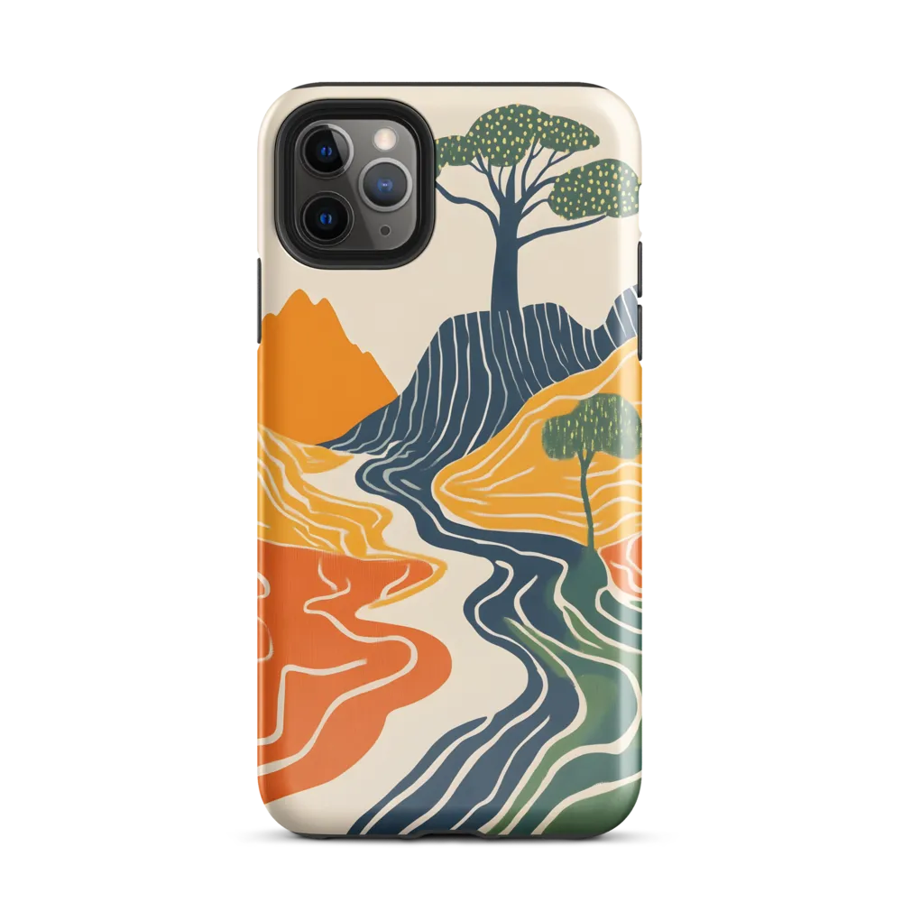 Waves of Serenity | Phone Case |  11 Pro Max | Tough Case | Glossy