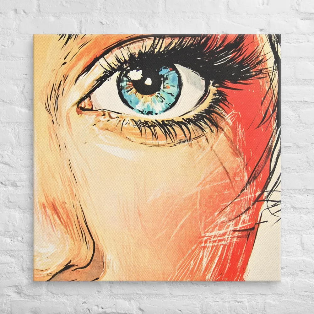 Gaze of Emotion | Canvas | 37″×37″