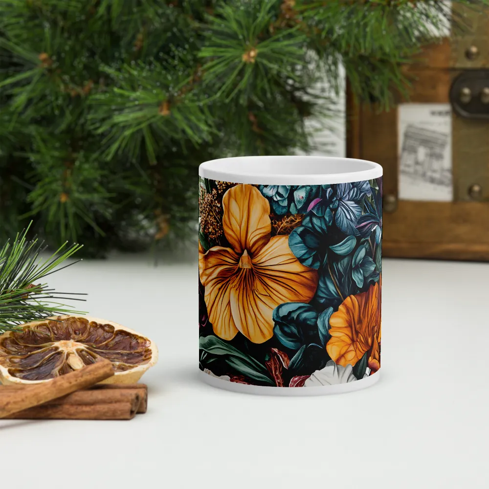 Floral Symphony | Mugs | Multiple Sizes & Colors