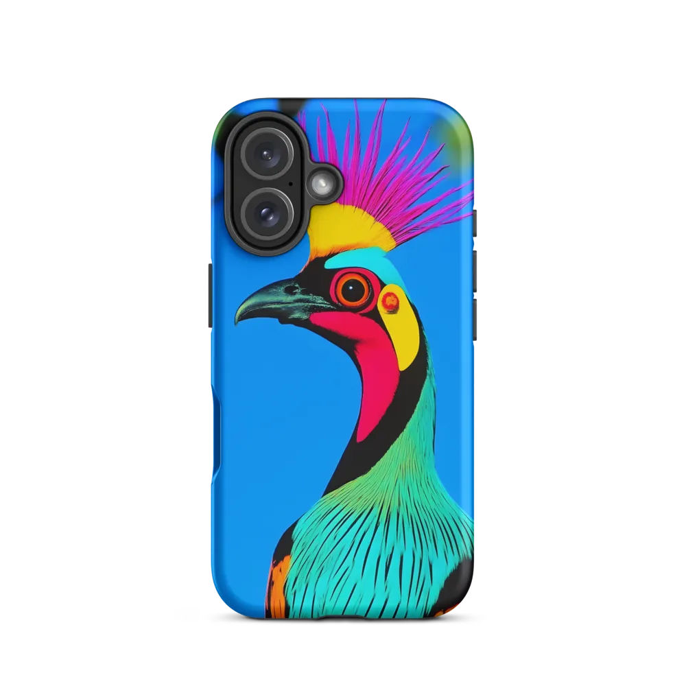 Whimsical Avian Portrait | Phone Case |  16 | Tough Case | Matte