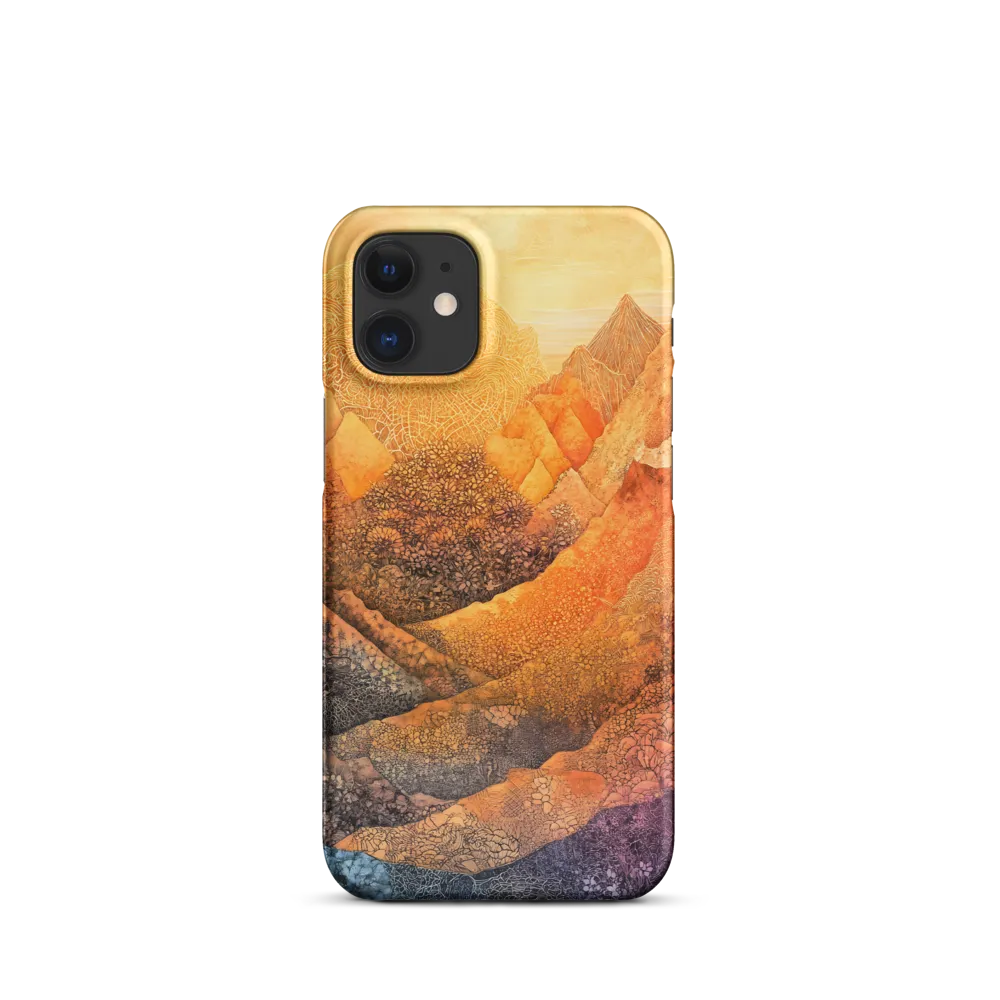 Serene Peaks of Color