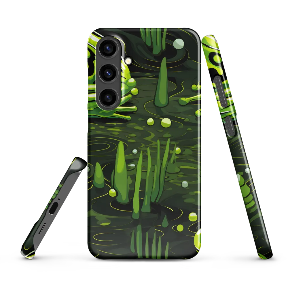 Green Harmony: Life Beneath the Surface