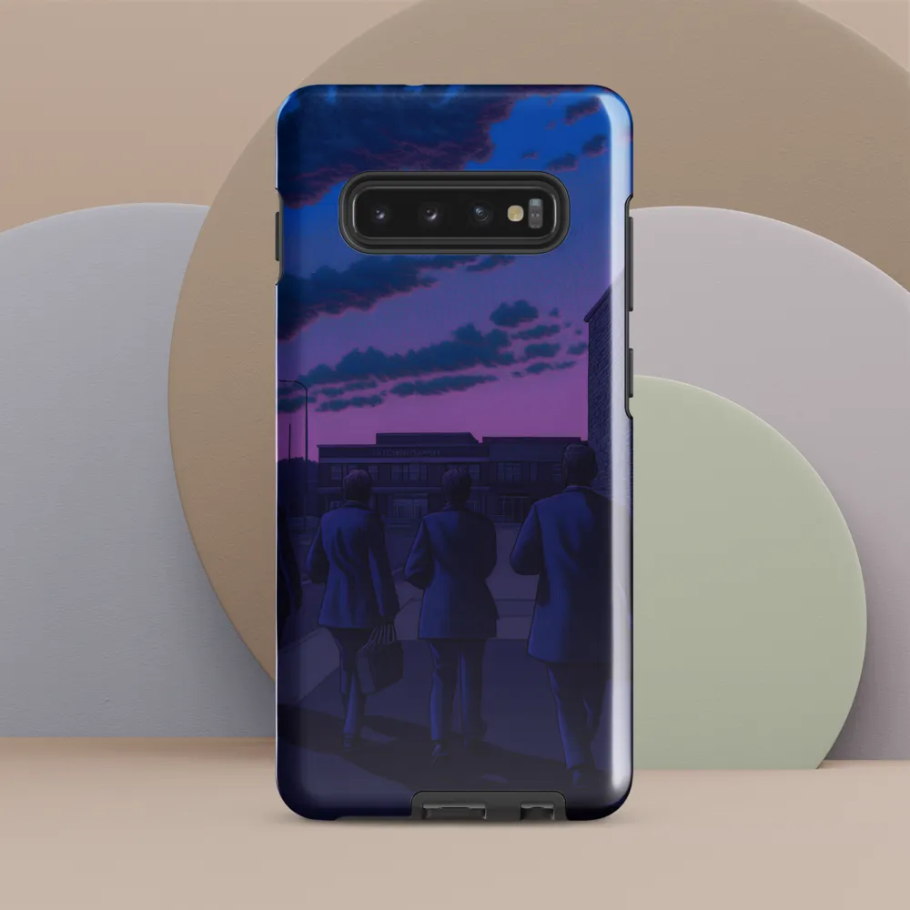 The Twilight Stroll | Phone Case |  S10 Plus | Tough Case | Glossy