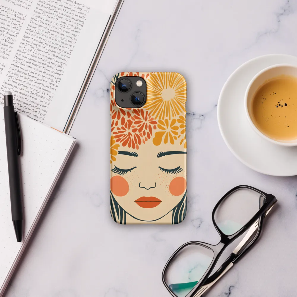 Serenity in Bloom | Phone Case |  14 | Snap Case | Matte